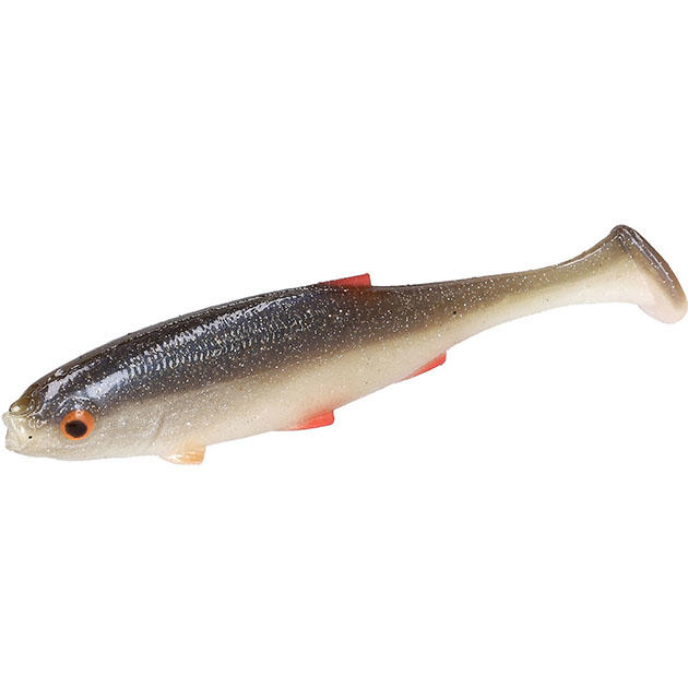Силиконовая приманка Mikado Real Fish 85 мм, roach, 5 шт.