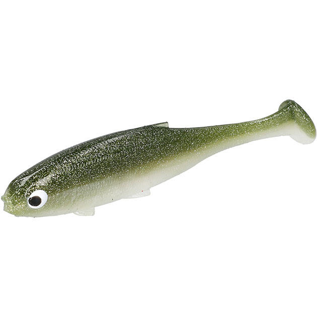 Силиконовая приманка Mikado Real Fish 85 мм, bleak, 5 шт.