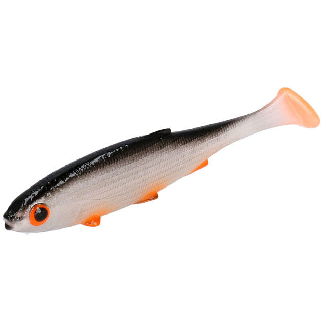 Силиконовая приманка Mikado Real Fish 85 мм, orroach, 5 шт.