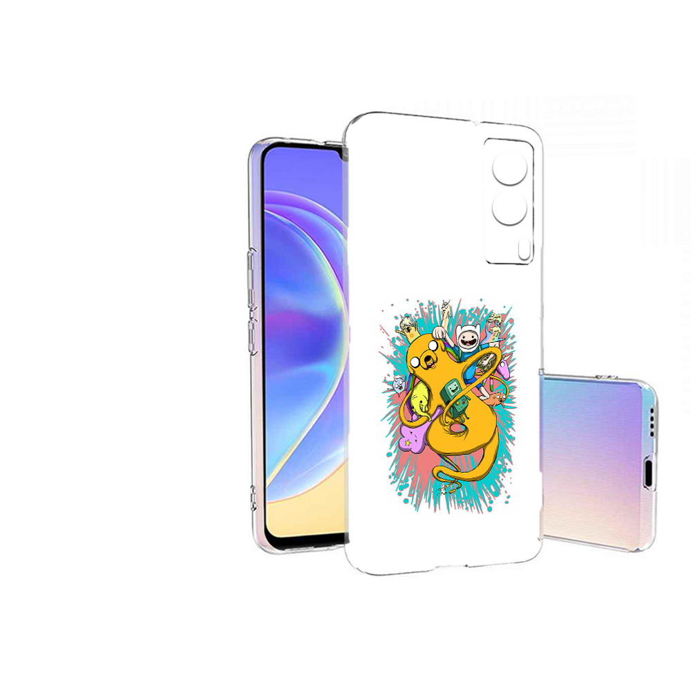 

Чехол MyPads Tocco для Vivo V21E время приключений рисунок (PT161736.380.276), Прозрачный, Tocco