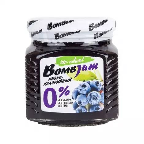 

Джем Bombbar голубика-черника, 250 г