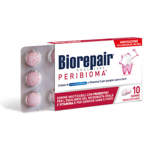 Жевательная резинка Biorepair Peribioma , 10 х 1,2 г