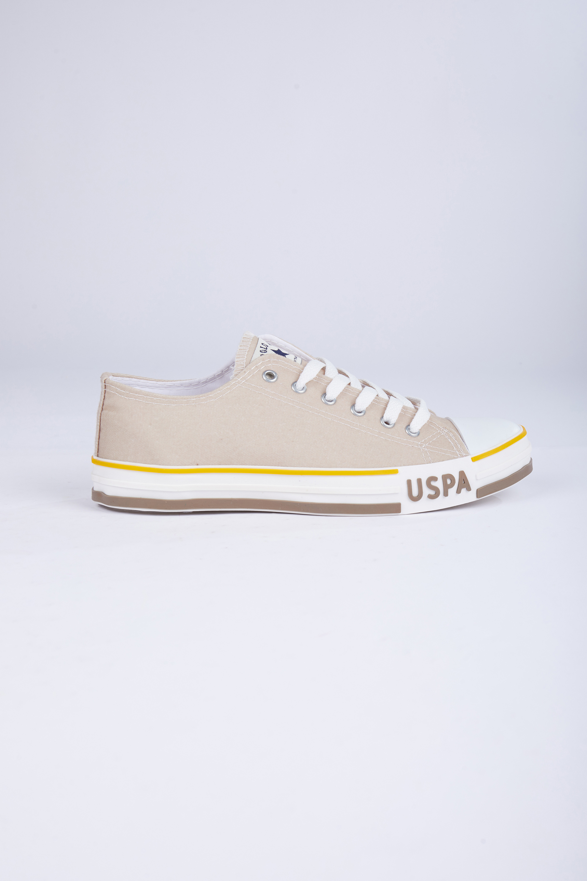 Кеды мужские U.S. POLO Assn. S081SZ0330IY24LIKA_VR бежевые 45 RU