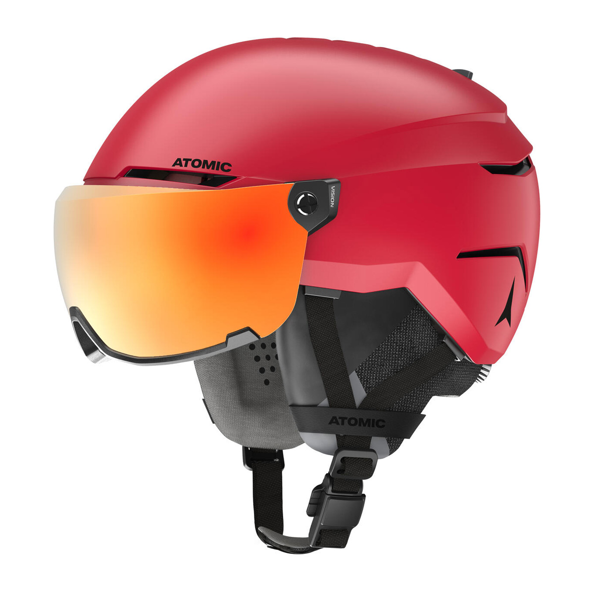 фото Шлем atomic savor amid visor hd 2021, red, s