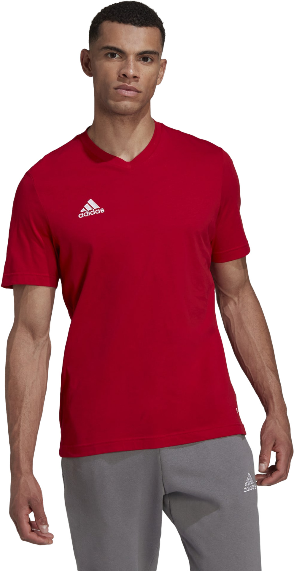 

Футболка мужская Adidas HC0451 красная 2XLT, HC0451