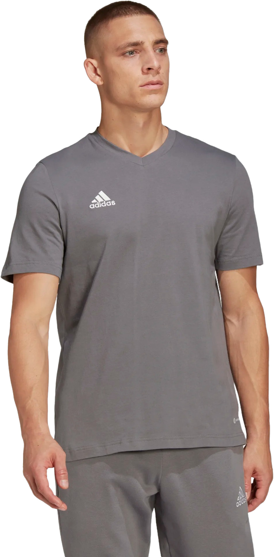 

Футболка мужская Adidas HC0449 серая XS, HC0449