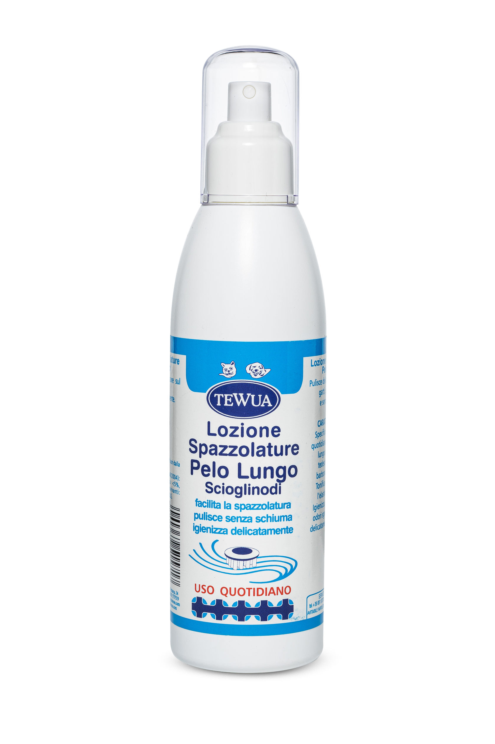 

Лосьон для животных Tewua Brushing Lotion Long hair против колтунов, без смывания, 250мл, Brushing Lotion Long hair