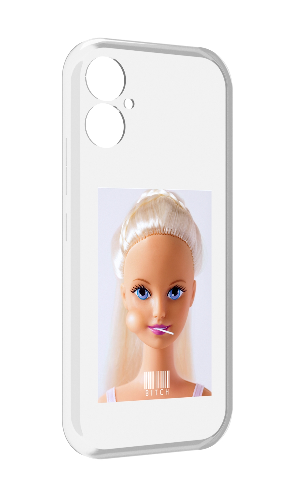 

Чехол MyPads барби для Tecno Spark 9 Pro \ Spark 9T, Прозрачный, Tocco