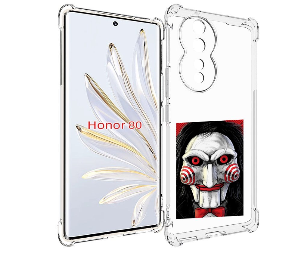 

Чехол MyPads кукла из пилы для Honor 80, Прозрачный, Tocco