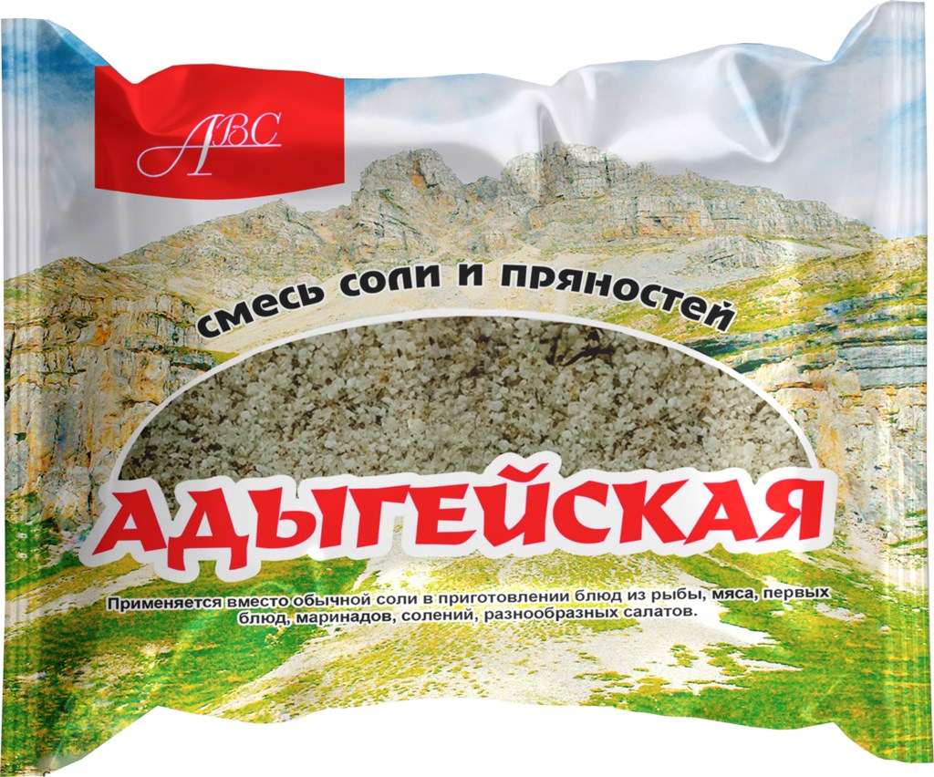 

Соль пищевая Bonvida Адыгейская с пряностям 450 г