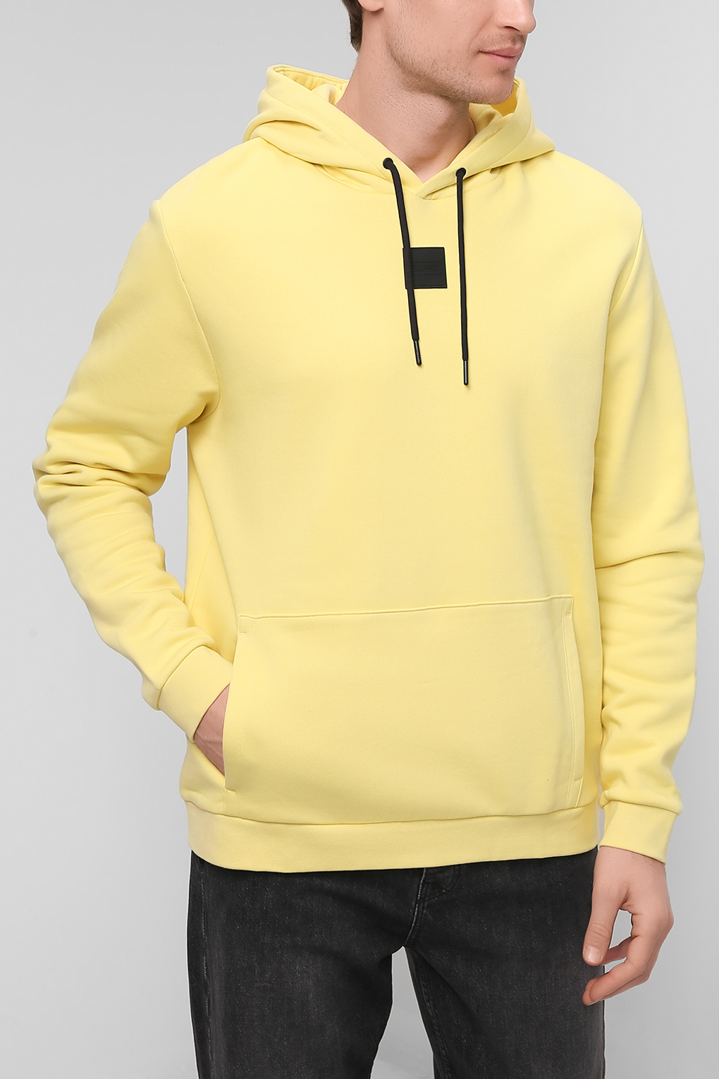 

Худи мужское Esprit 012EE2J302 желтое L, 012EE2J302