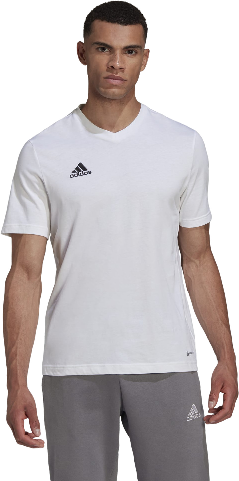 

Футболка мужская Adidas HC0452 белая L, HC0452
