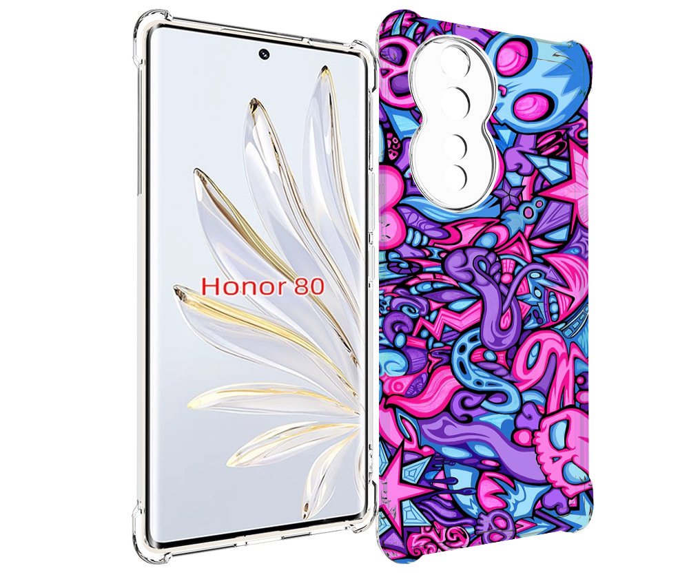 

Чехол MyPads крутой-паттерн для Honor 80, Прозрачный, Tocco