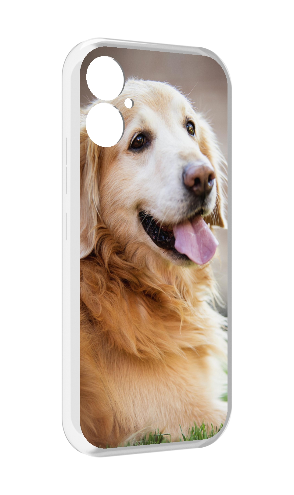 

Чехол MyPads золотистыи ретривер для Tecno Spark 9 Pro \ Spark 9T, Прозрачный, Tocco