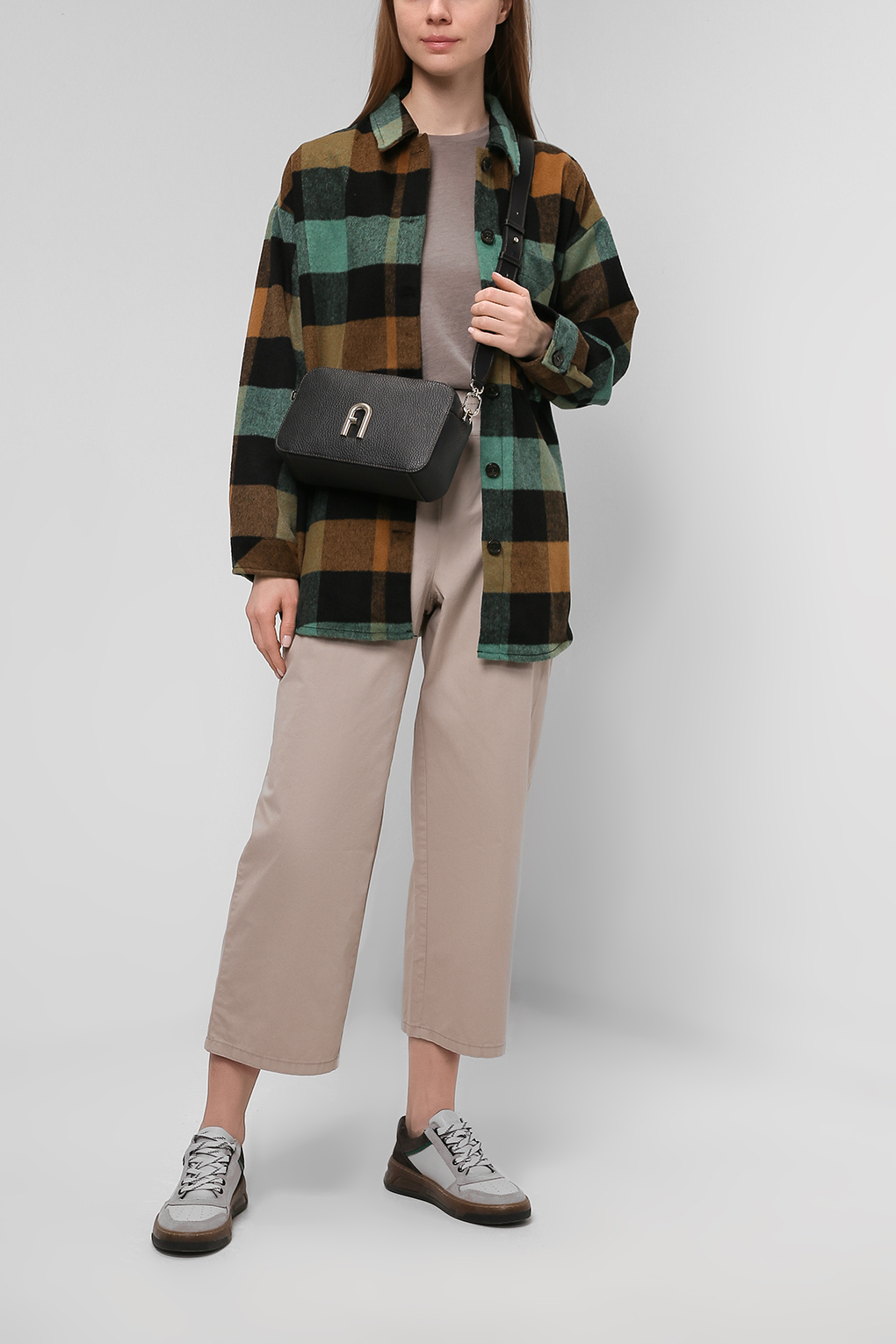 

Брюки женские Esprit 022EE1B332 серые 38/26, 022EE1B332