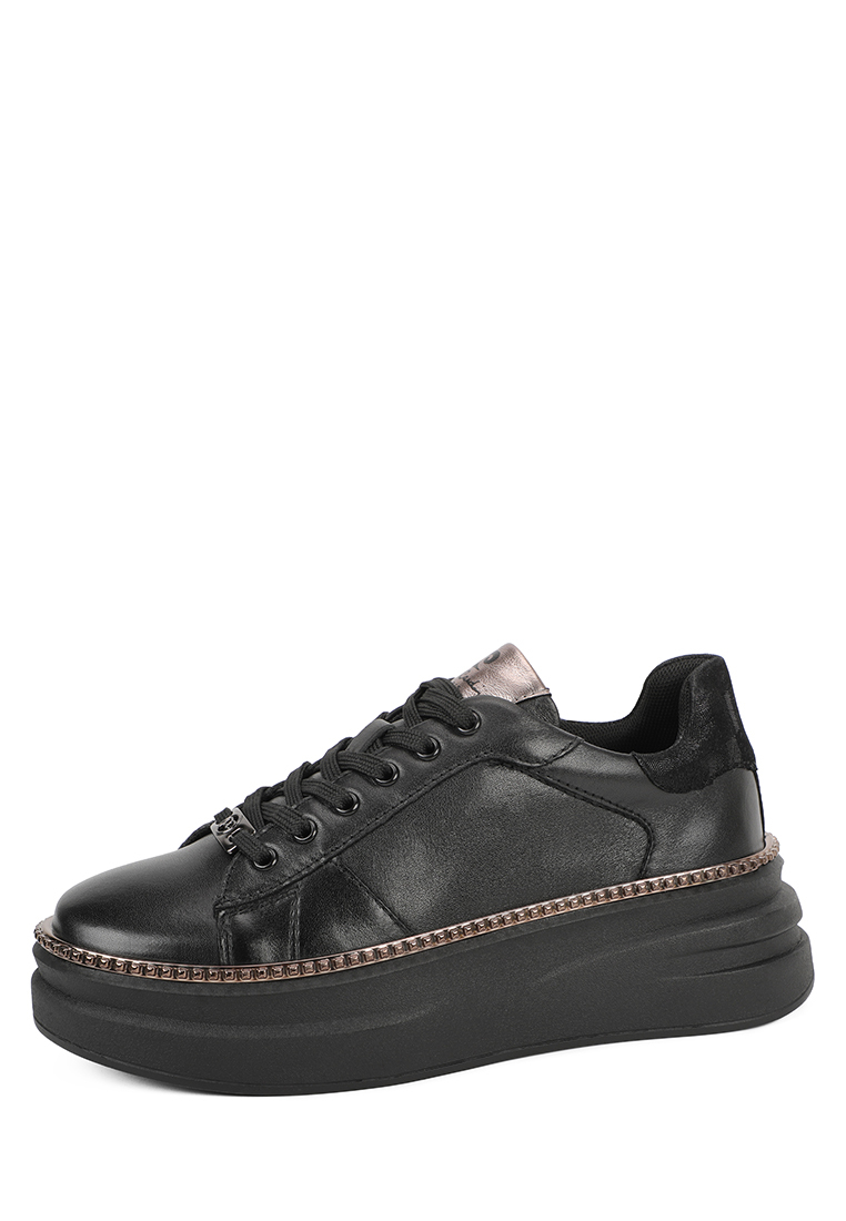 

Кеды женские Pierre Cardin 224355-224356 черные 37 RU, Черный, 224355-224356