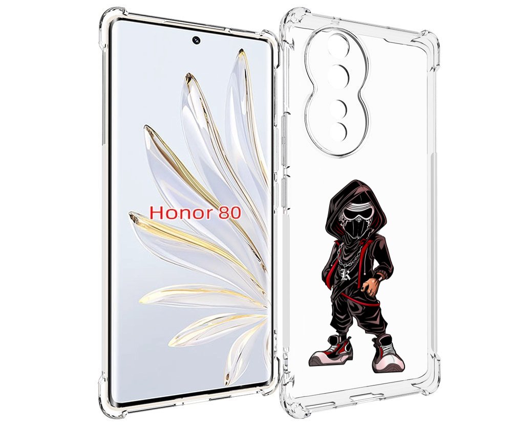 

Чехол MyPads крутой-ниндзя для Honor 80, Прозрачный, Tocco