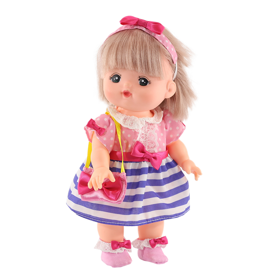 

Модный комплект одежды для куклы Kawaii Mell Полоска