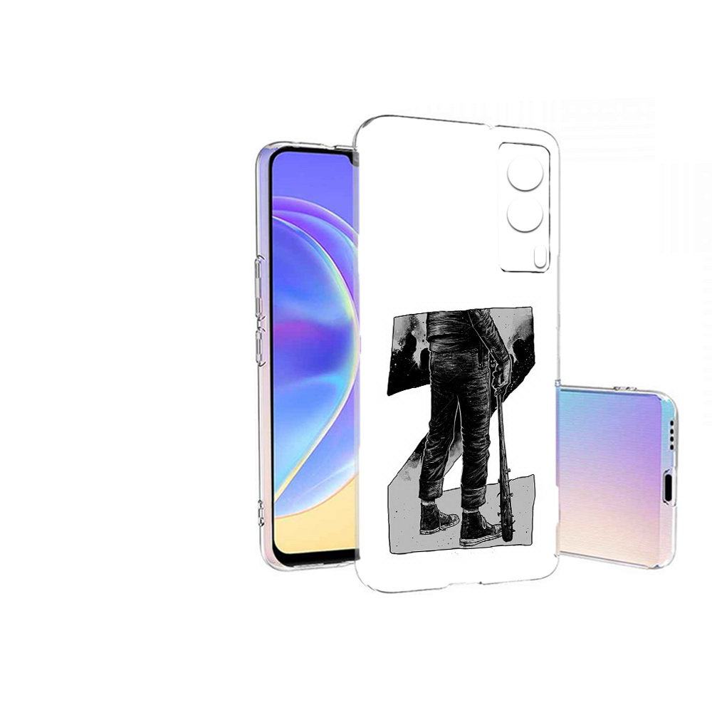 

Чехол MyPads Tocco для Vivo V21E воин черно белый (PT161736.380.265), Tocco