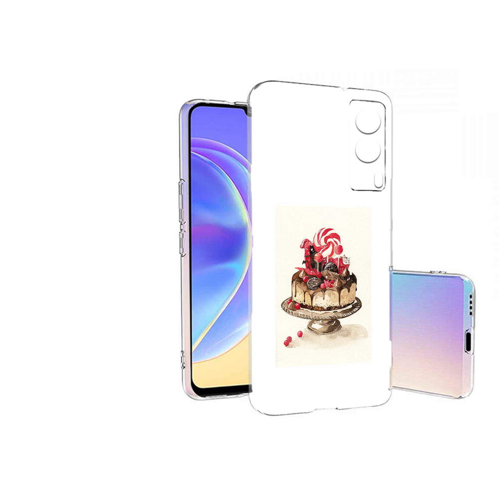 

Чехол MyPads Tocco для Vivo V21E вкусный торт (PT161736.380.262), Прозрачный, Tocco