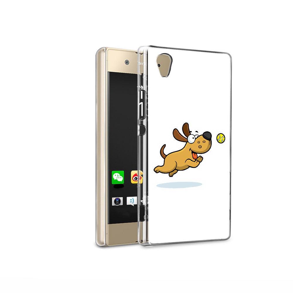 

Чехол MyPads Tocco для Sony Xperia XA1 Ultra пёсик (PT67027.252.563), Прозрачный, Tocco