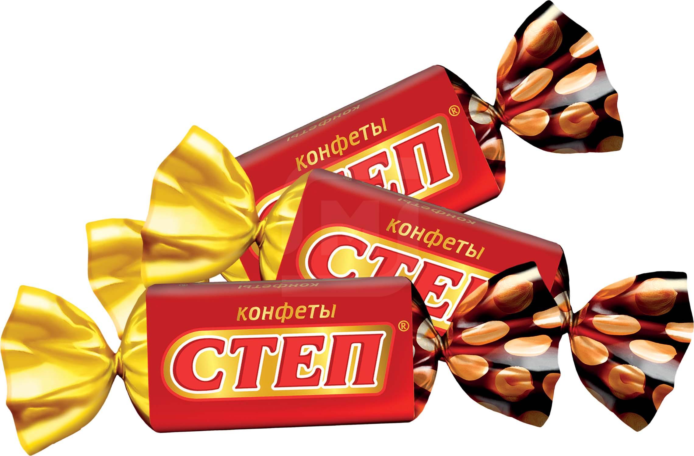 Конфеты шоколадные Золотой степ арахис-фундук-карамель 300 г