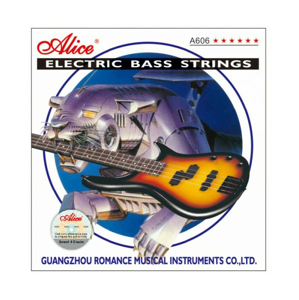 фото Струны для 6-ти струнной бас-гитары alice a606(6)-m