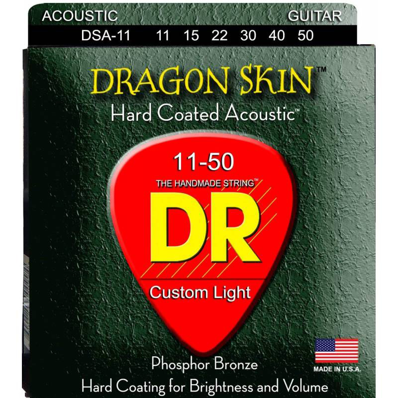 

Струны для акустической гитары DR String DSA-11, DSA-11