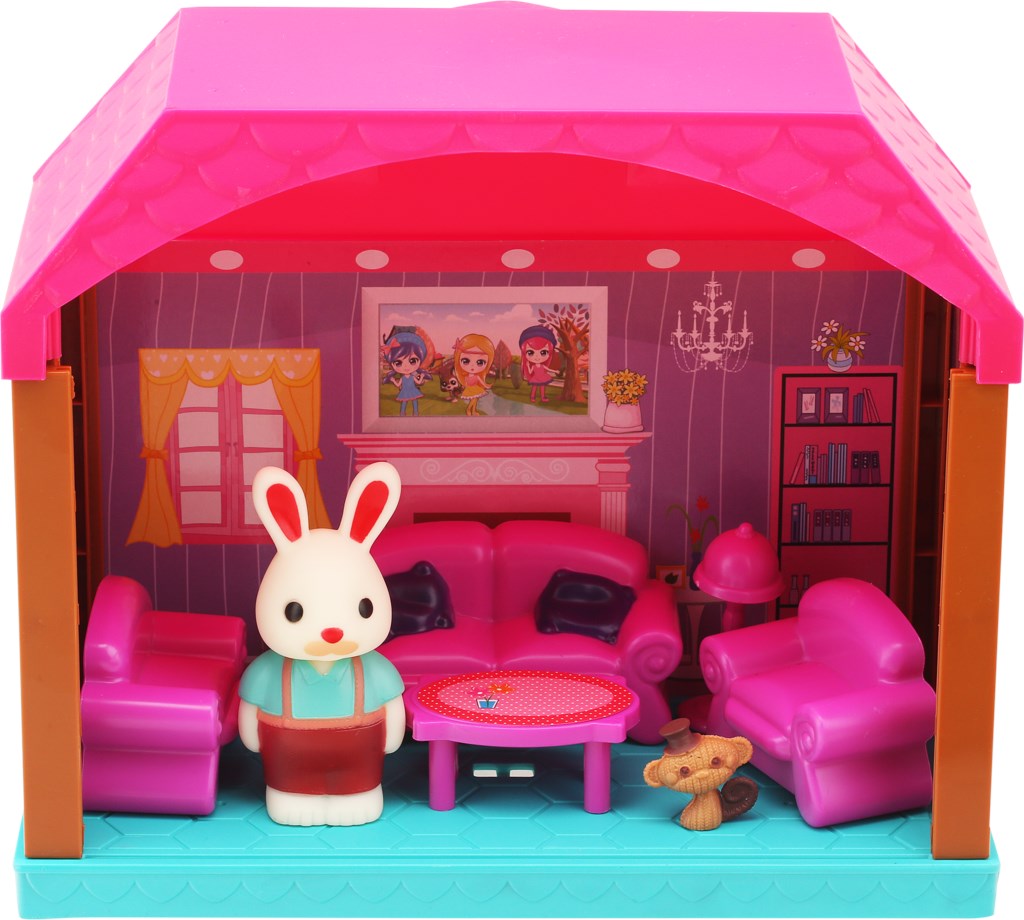 фото Игровой набор домик кролика bigga 6 предметов