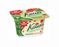 

Каша Сваля манная с земляникой 6%