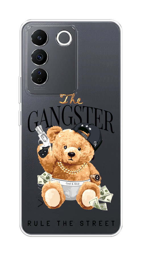 

Чехол на Vivo V27e "The Gangster", Бежевый;серый;черный, 268350-6
