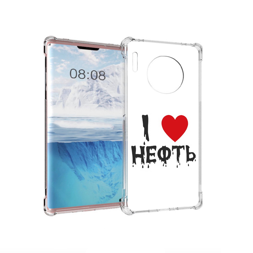 

Чехол MyPads Tocco для Huawei Mate 30 Pro нефть, Прозрачный, Tocco