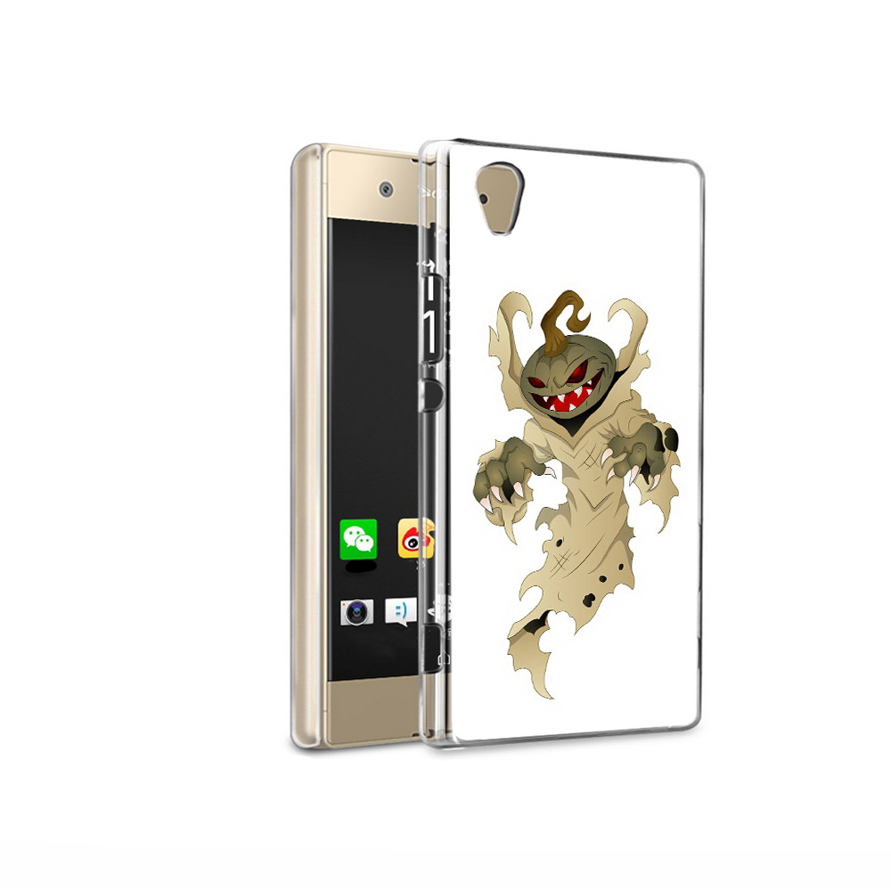 

Чехол MyPads Tocco для Sony Xperia XA1 Ultra призрак хэллоуина (PT67027.252.555), Прозрачный, Tocco