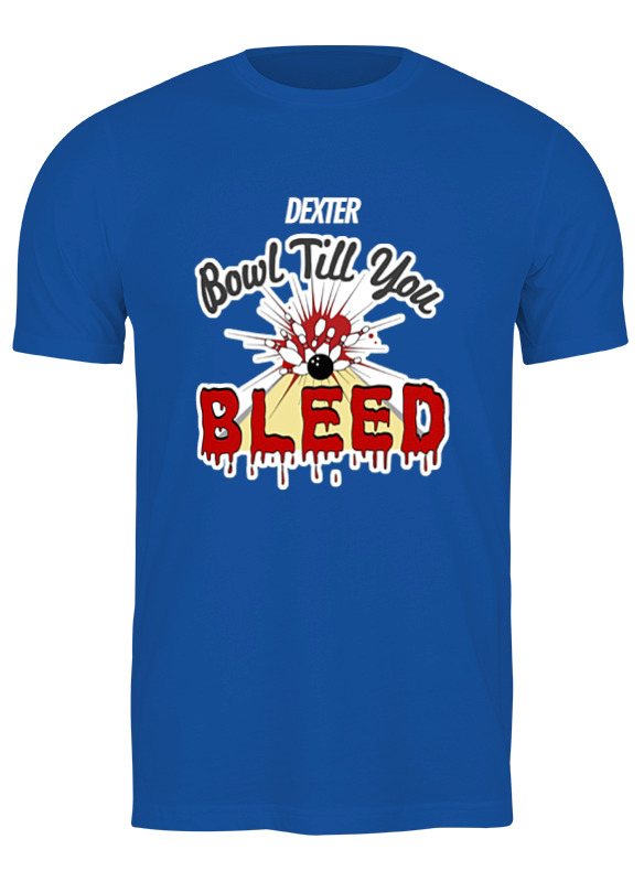 

Футболка женская Printio Dexter синий 3XL, Dexter