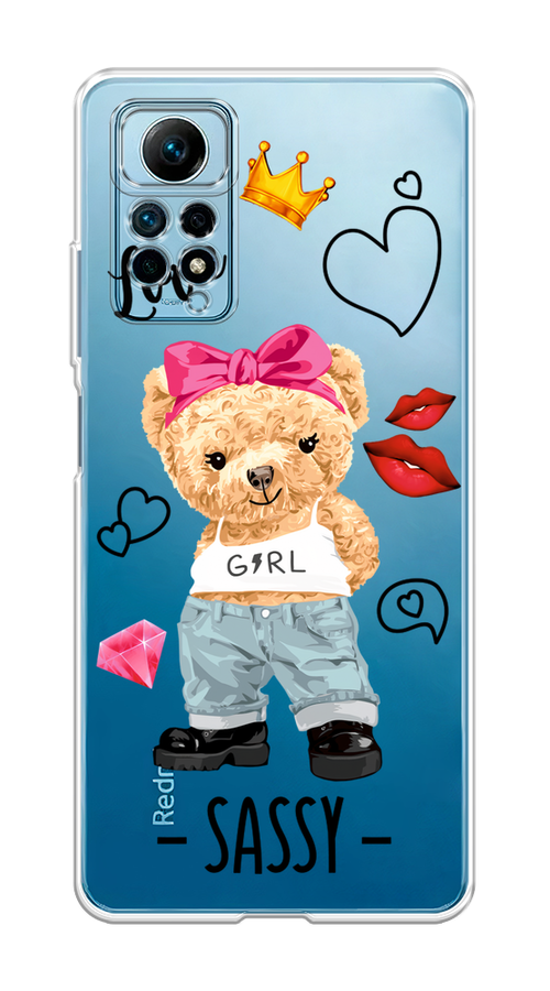 

Чехол на Redmi Note 12 Pro 4G "Sugar Mommy", Голубой;белый;розовый, 319050-6
