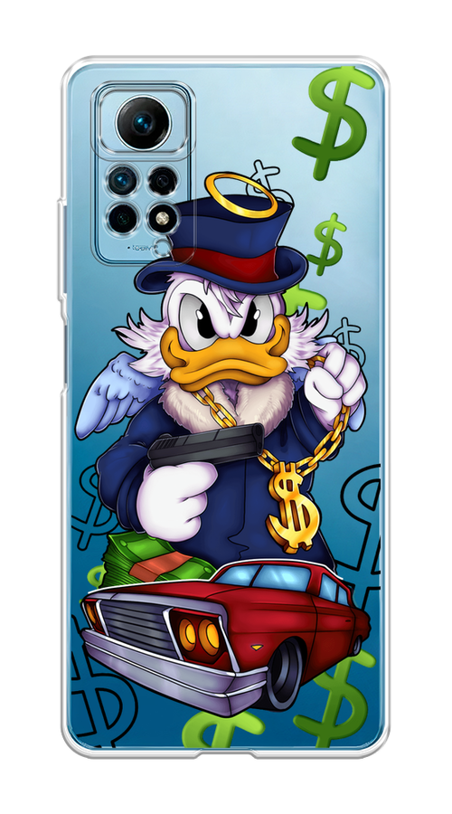 

Чехол на Redmi Note 12 Pro 4G "Scrooge McDuck with a Gold Chain", Красный;синий;белый, 319050-6