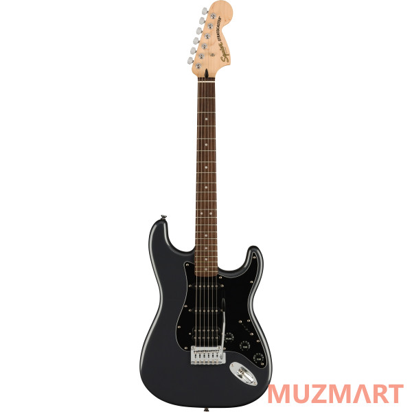 Squier Affinity Stratocaster HSS Pack LRL Charcoal Frost Metallic Комплект: электрогитара,