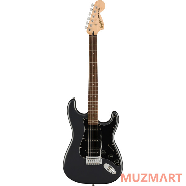 

Squier Affinity Stratocaster HSS Pack LRL Charcoal Frost Metallic Комплект: электрогитара,
