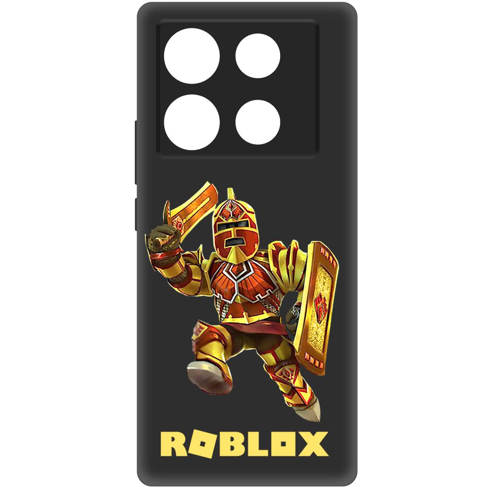 

Чехол-накладка Krutoff Soft Case Roblox-Рэдклифф для INFINIX Note 40 черный