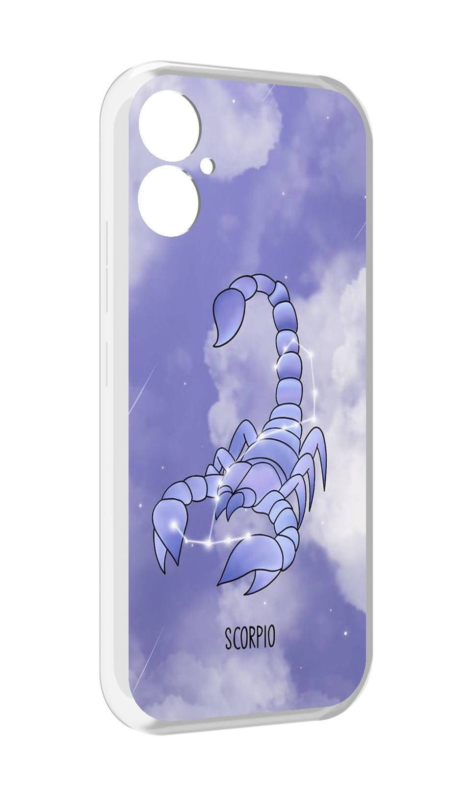 

Чехол MyPads знак зодиака скорпион 2 для Tecno Spark 9 Pro \ Spark 9T, Прозрачный, Tocco