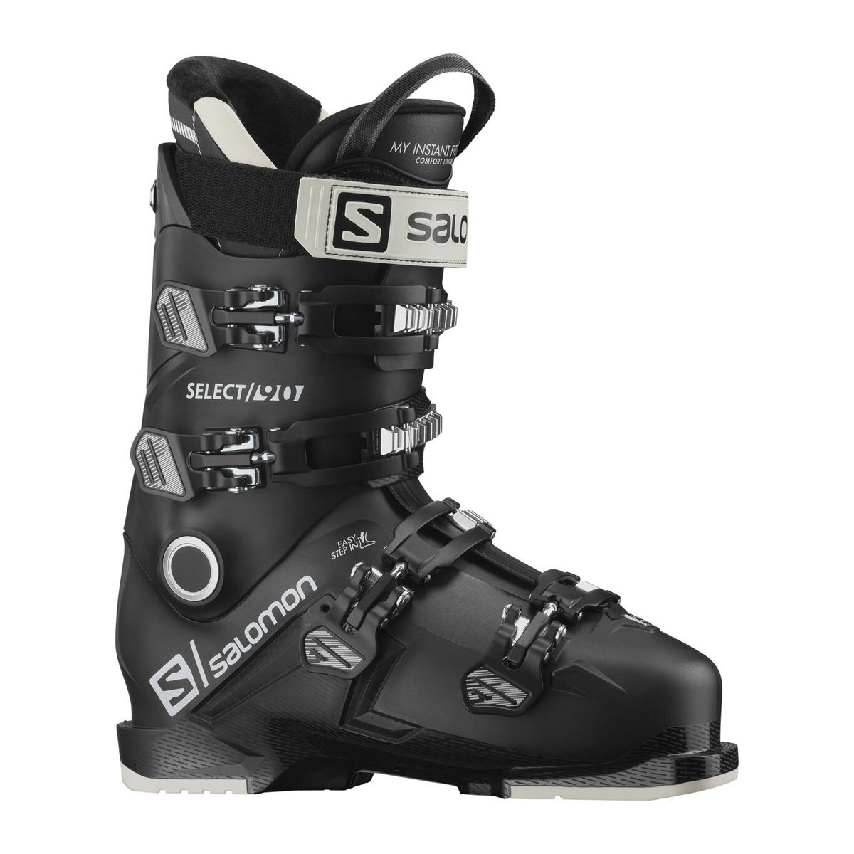 фото Горнолыжные ботинки salomon select 90 2022, black/belluga/rainy day, 30-30,5 см