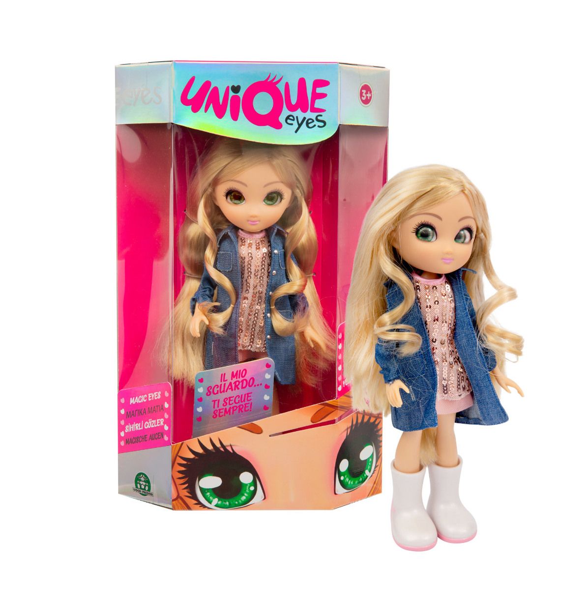 

Кукла Munecas Manolo Dolls Эми Необыкновенные глазки Giochi Preziosi Unique Eyes