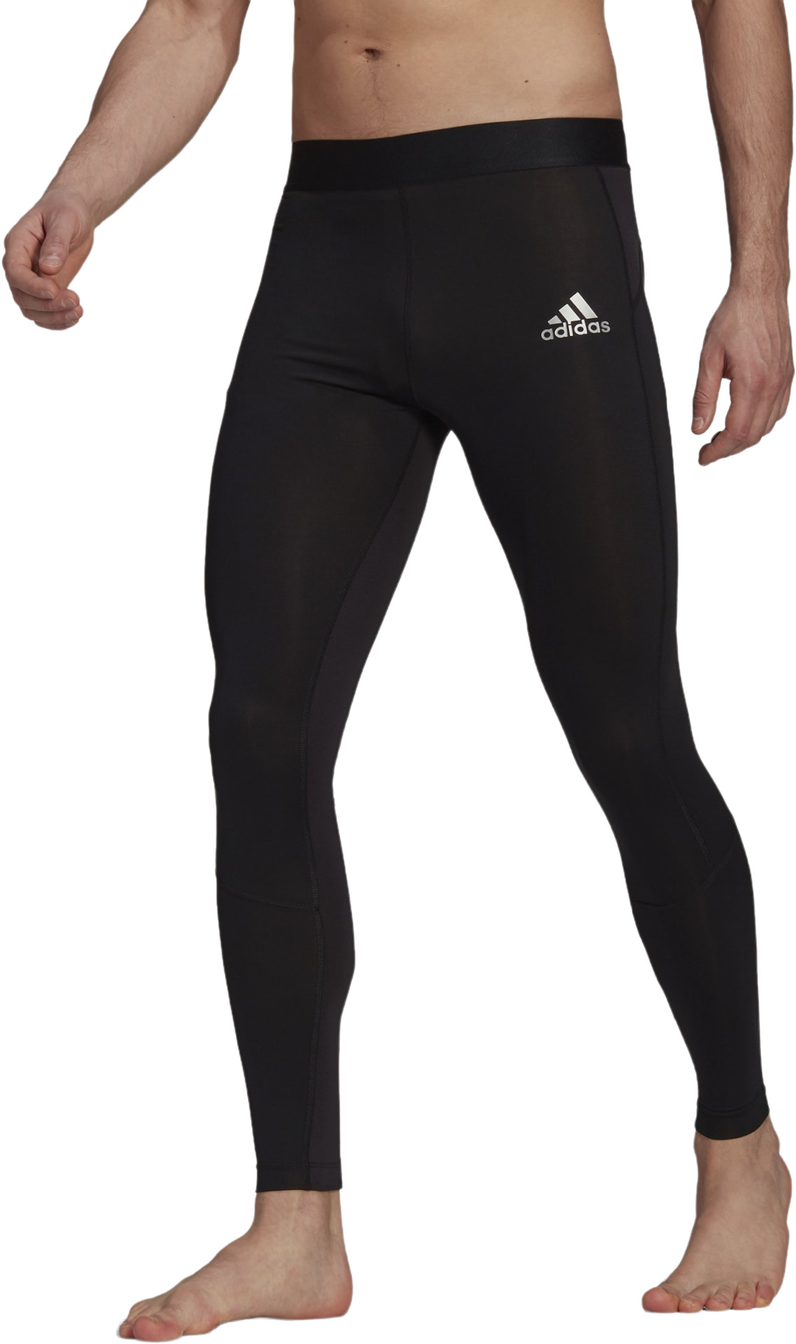 

Тайтсы мужские Adidas GU4904 черные S, GU4904