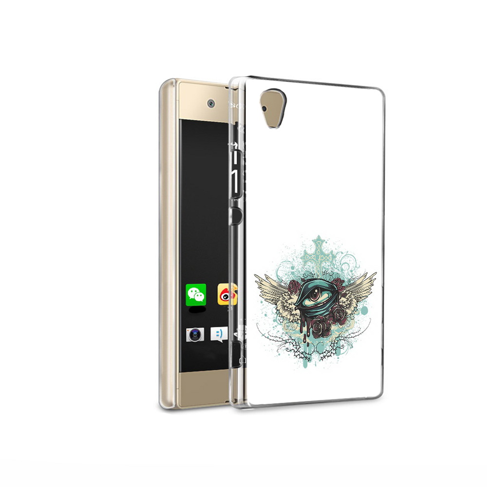 

Чехол MyPads Tocco для Sony Xperia XA1 Ultra плачущий глаз с крыльями (PT67027.252.544), Прозрачный, Tocco