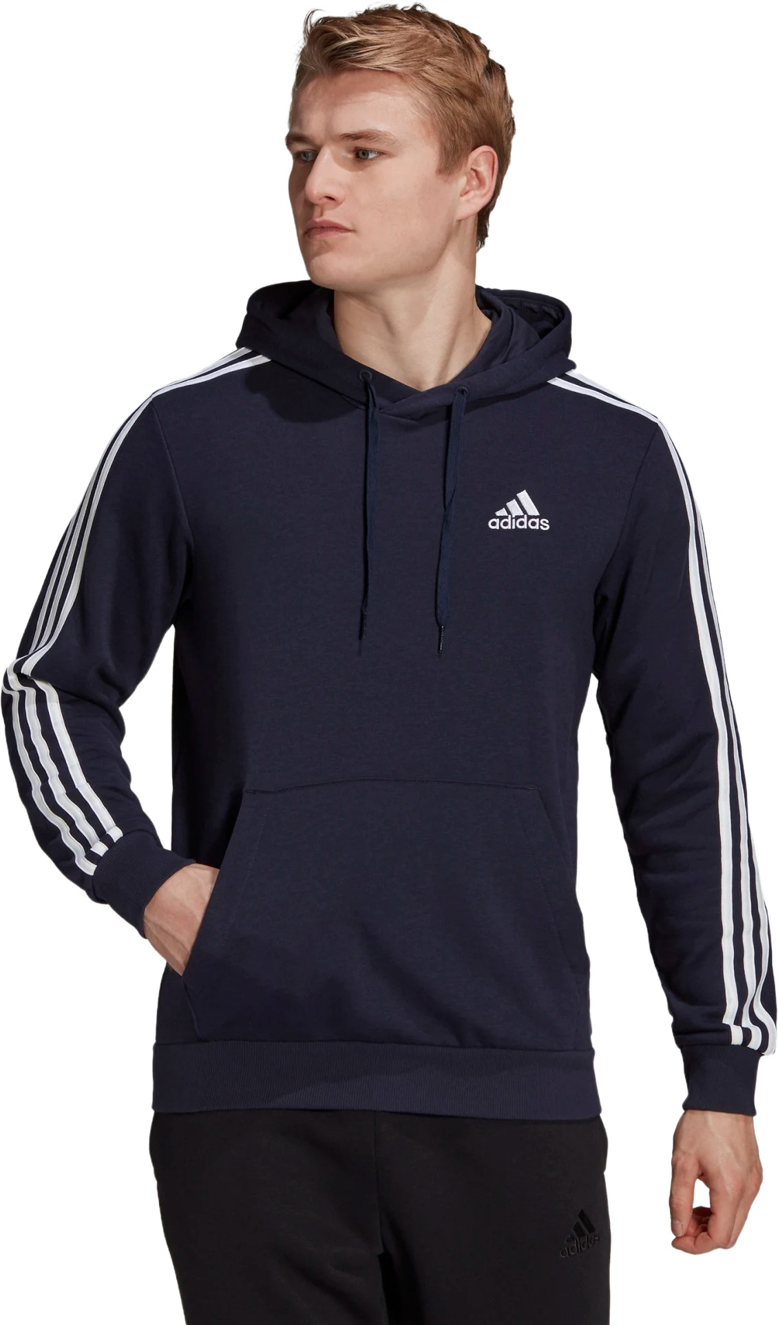 

Худи мужское Adidas GK9081 черное XL, GK9081