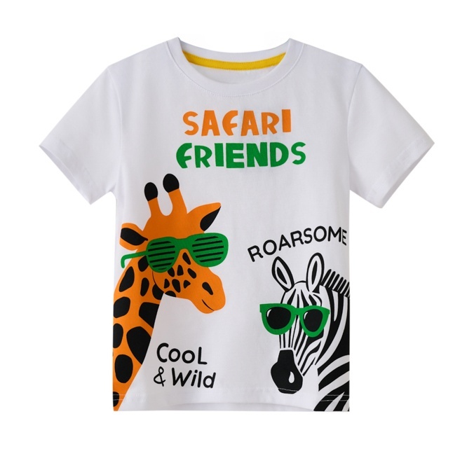 

Футболка детская Kari Kids SS24C62501024, белый, 92, SS24C62501024