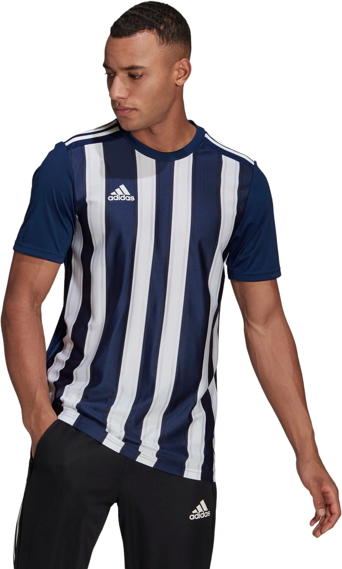 

Футболка мужская Adidas GN5847 синяя L, GN5847