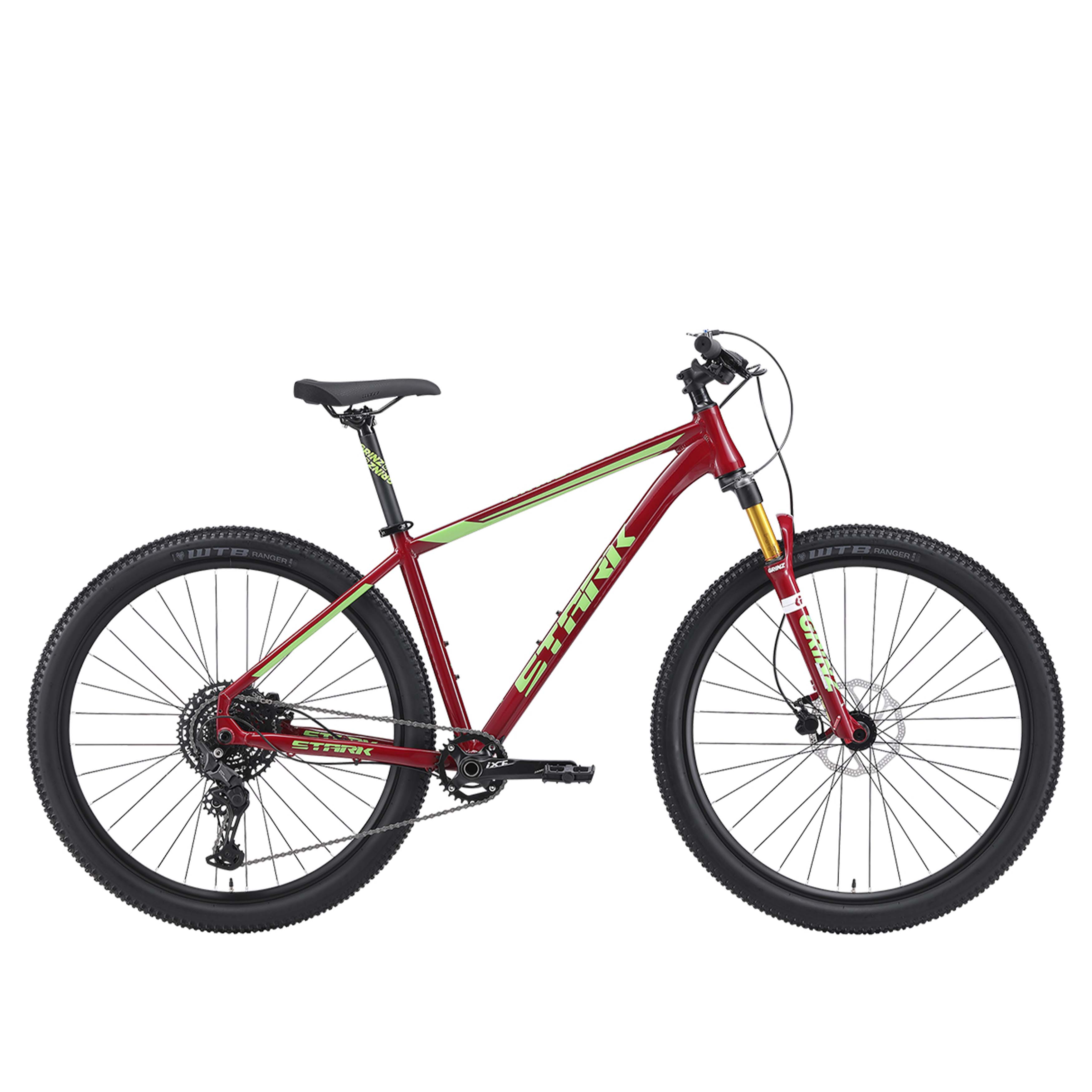 Велосипед Stark Armer 29.6 Hd 2024 Бордовый/Зеленый (Дюйм:22)