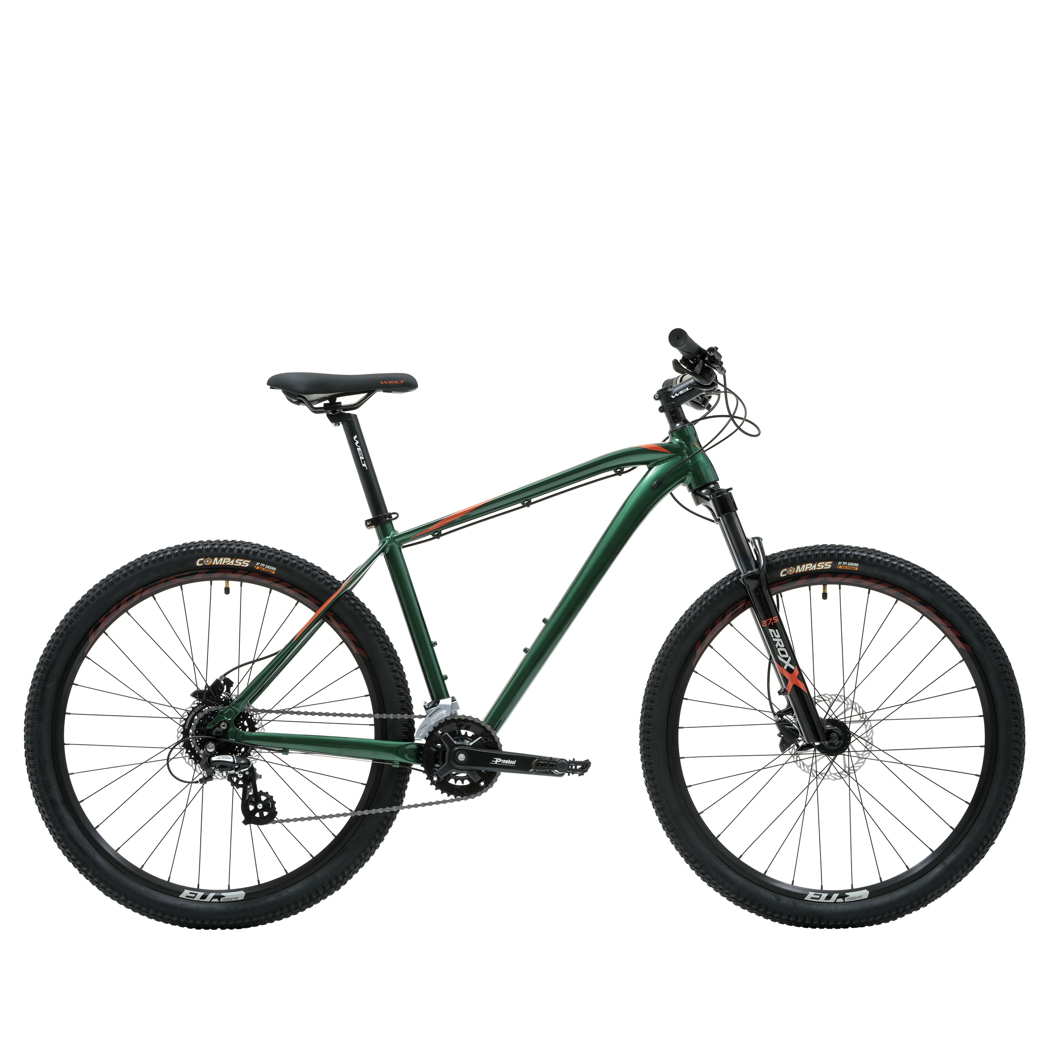 

Велосипед Welt Raven 2.1 Hd 27 2024 Dark Green (Дюйм:18) 2024, Зеленый, Raven 2.1 Hd 27