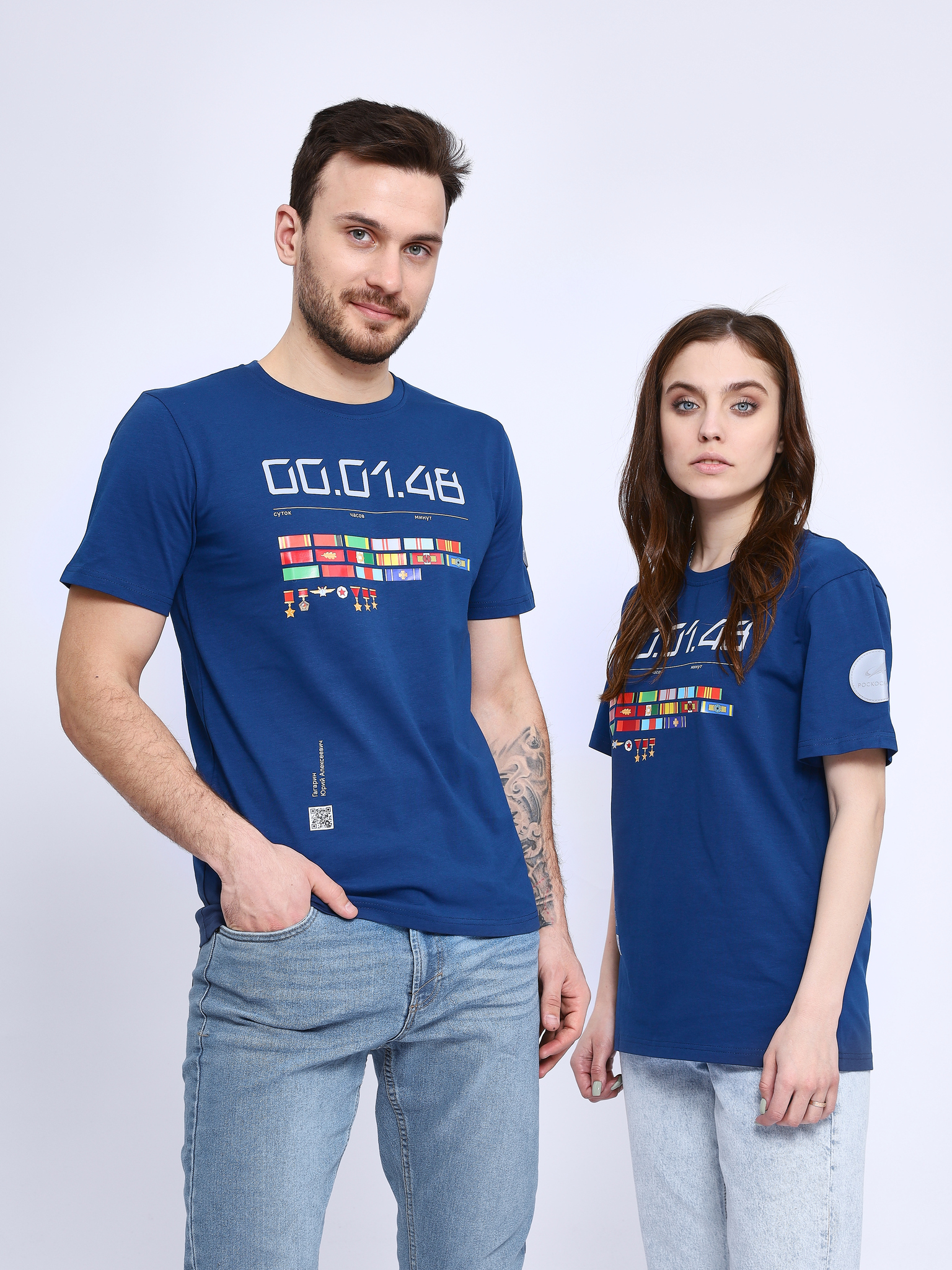 

Футболка КосмоМерч Гагарин L, OT-000